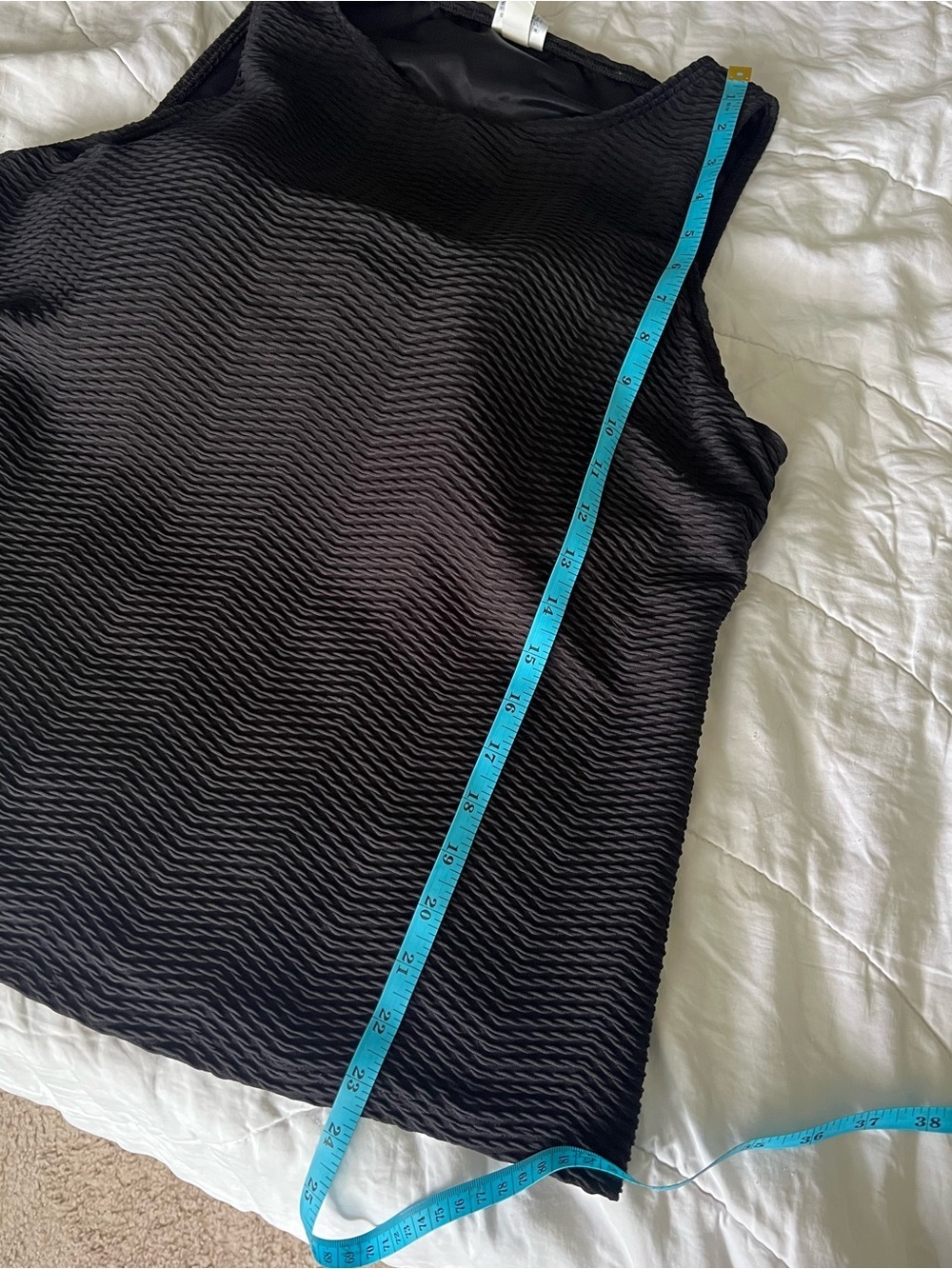 Lands’ End Textured Tankini Top - Picture 6 of 6